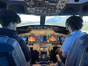 Customer Photo of Boeing 737 Flight Simulator Luton International Airport